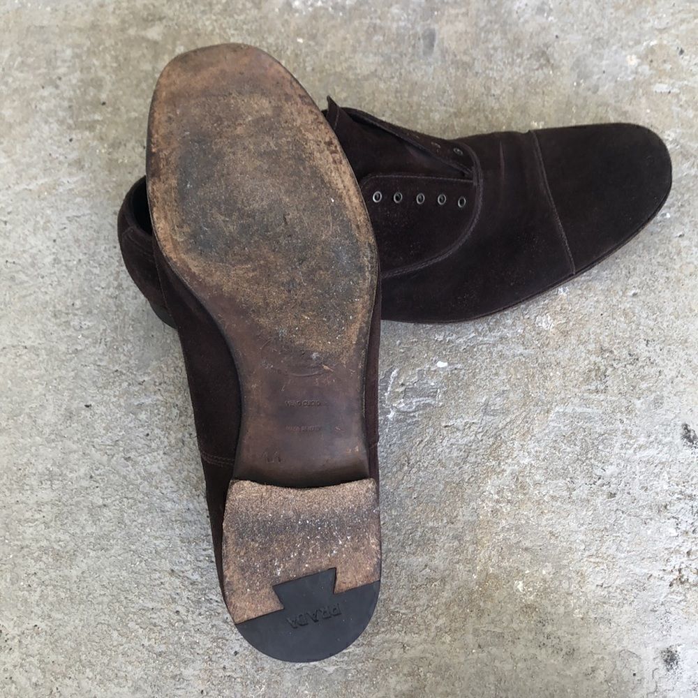 Prada Suede Oxfords - Picture 5 of 10